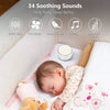 White Noise Sleep Machine with Night Light for Babies and Adults