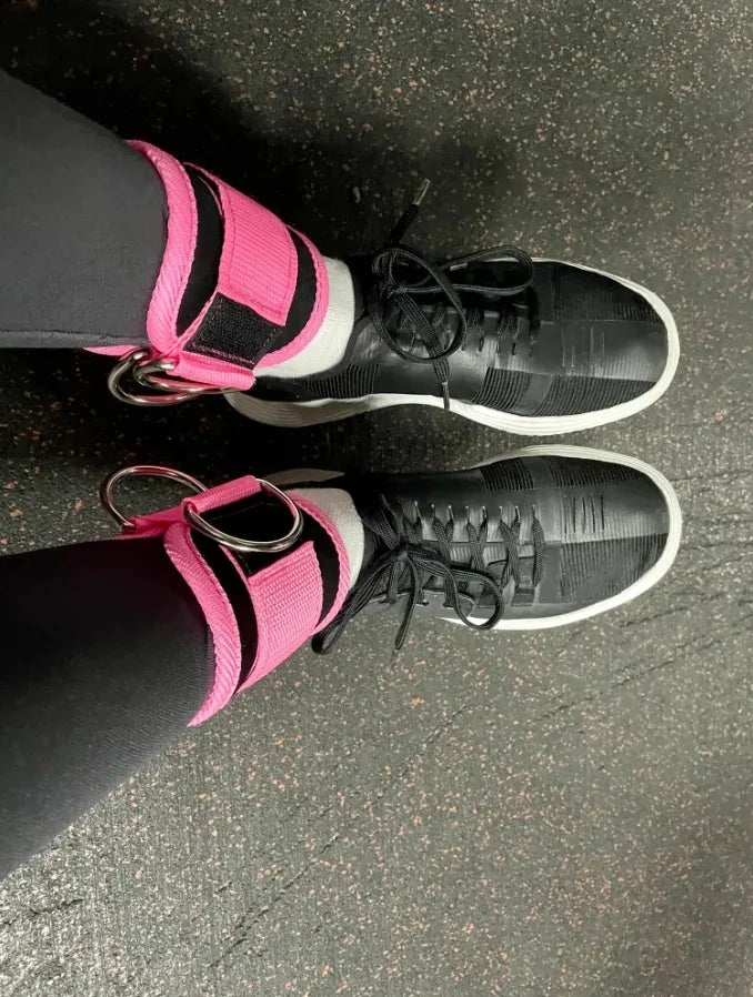 TPE Resistance Bands with Ankle Straps: