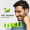 S/M/L Soft Sleeping Ear Plugs – Slow-Rebound Noise Reduction Earplugs for Students & Sleep