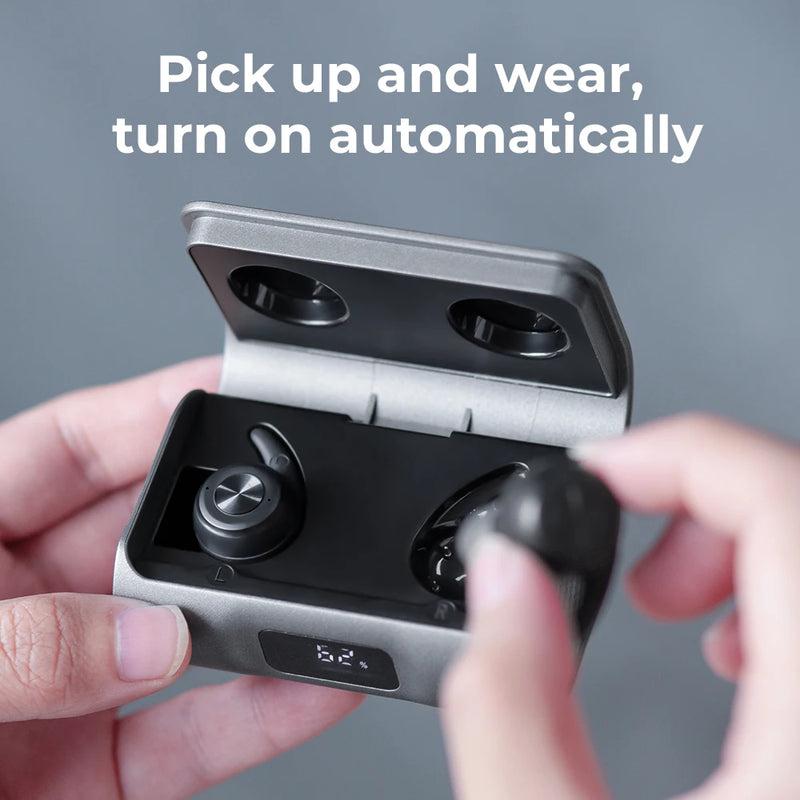 ITE Bluetooth Rechargeable Hearing Aid with Sports Appearance and Digital Chips for Elderly