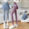 Women’s Thermal Fleece Lined Leggings – High Waisted Winter Workout Tights with Pockets