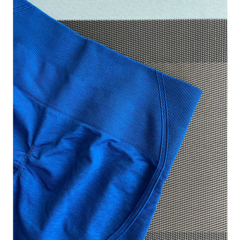 TKITK Women's High Waist Seamless Tight Shorts