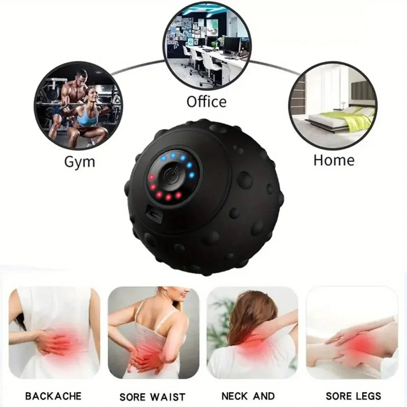 Electric Vibration Massage Ball for Foot & Facial Care