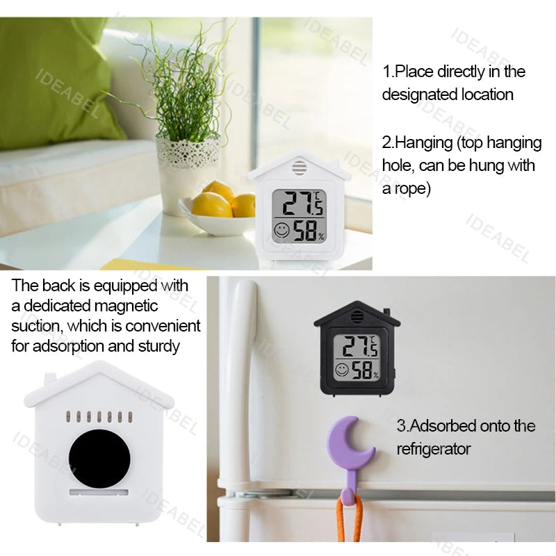 Mini LCD Digital Thermometer & Hygrometer
