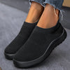 Women's Slip-On Sport Sneakers – Breathable Lightweight Running & Walking Shoes