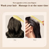 Long Handle Shampoo Brush Silicone Scalp Massage Comb