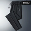 Men's Quick-Dry Running Pants with Zipper Pockets for Sports and Outdoor Activities