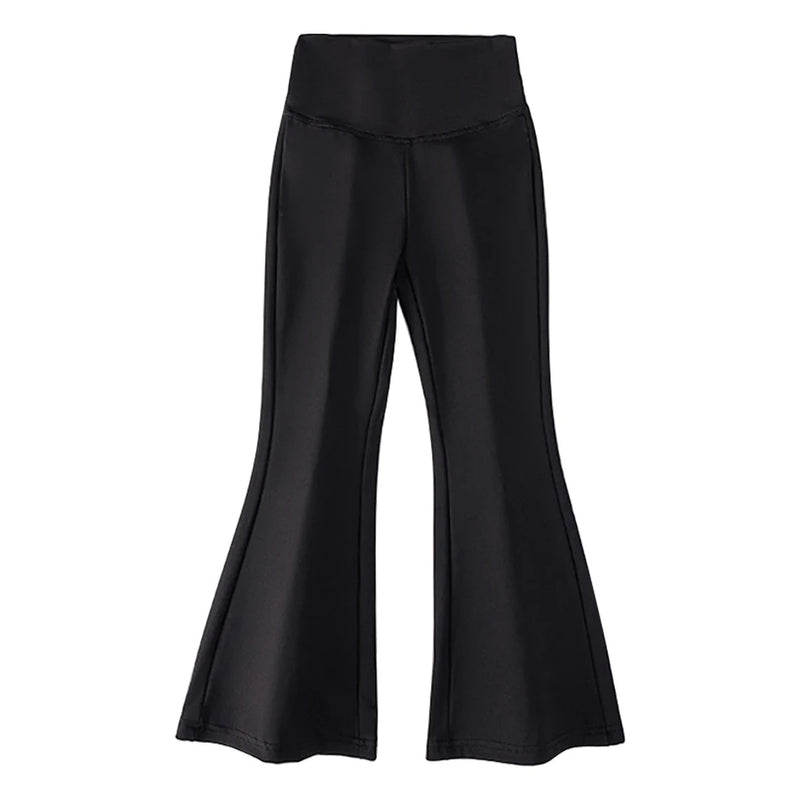 Girls’ High-Waisted Bootcut Leggings