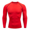 Men's Thermal Compression Shirt – Long Sleeve Running & Gym Workout Top