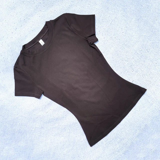 Women’s Seamless Yoga Top – Short Sleeve Sports T-Shirt for Gym, Running & Fitness