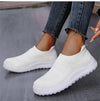Women's Slip-On Sport Sneakers – Breathable Lightweight Running & Walking Shoes