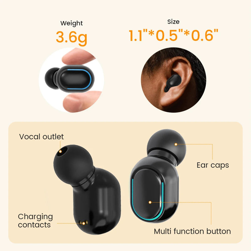 Rechargeable Wireless Hearing Aids
