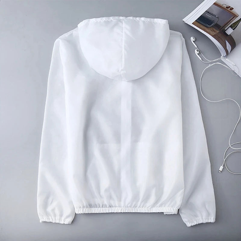 Quick Dry Breathable UV Protection Jacket – Lightweight Sunscreen Coat for Men & Women