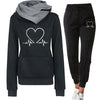 Women’s Winter Warm Hoodie & Pants Tracksuit Set
