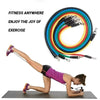 11pcs/Set Pull Rope Resistance Bands Fitness Equipment