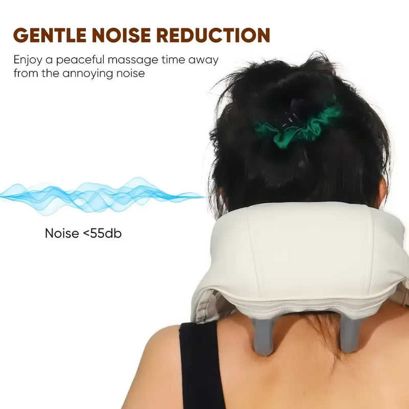 Wireless Neck & Back Massager – Deep Relief for Neck, Shoulder & Trapezius Tension