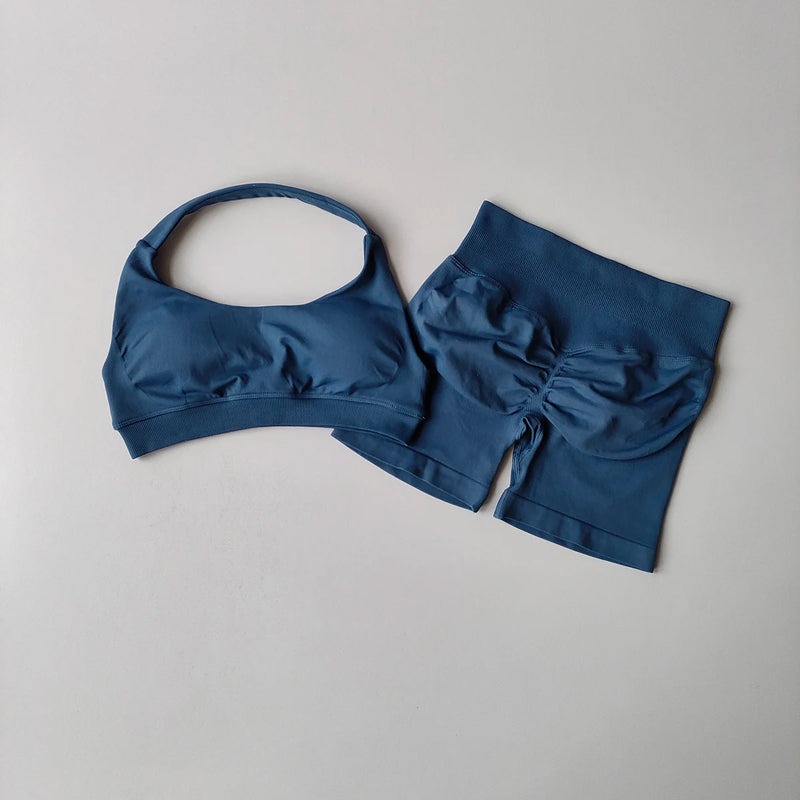 2-Piece Seamless Yoga Suit for Women