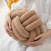 Aesthetic Knot Globe Plush Cushion