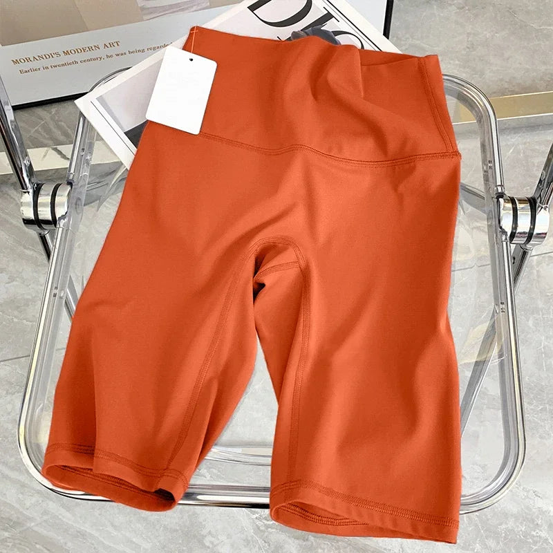 Summer Elastic Breathable Quick-Dry Yoga Shorts