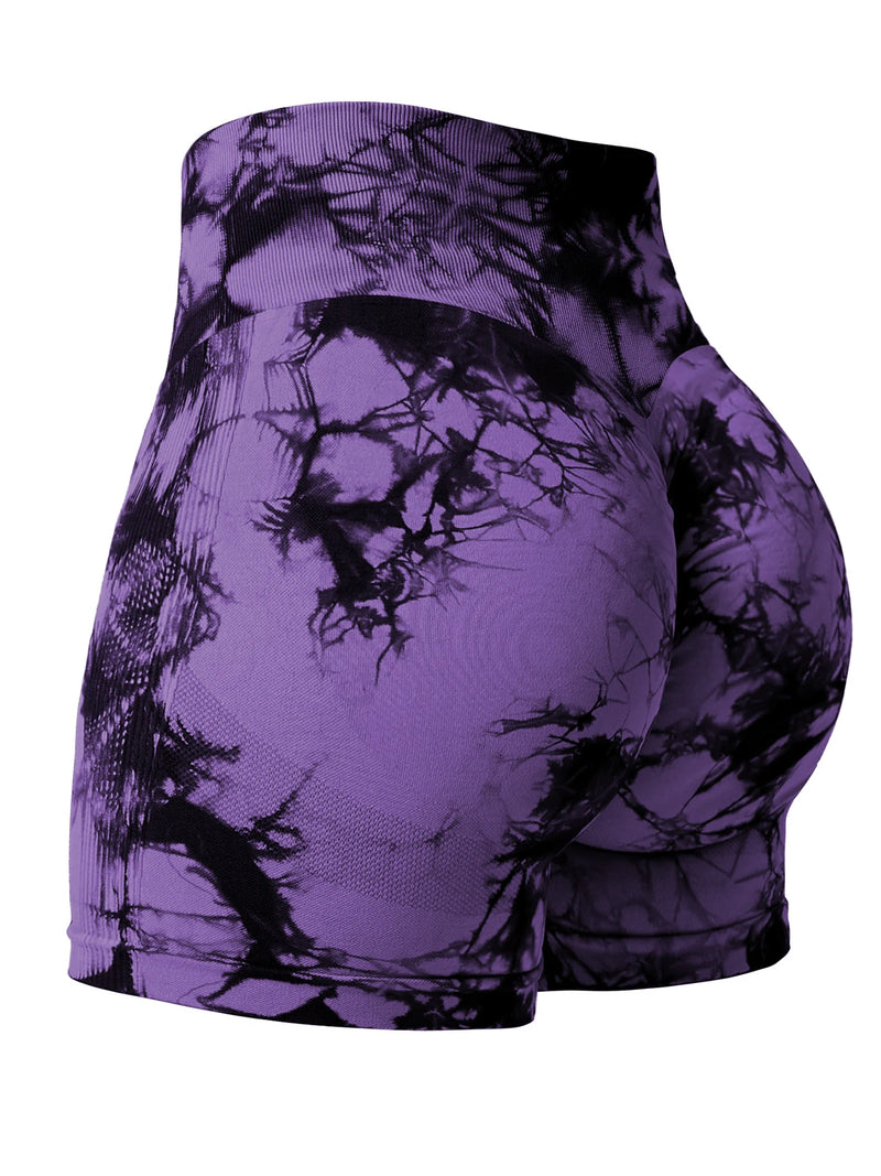 Women's Butt-Lifting Tie Dye Shorts