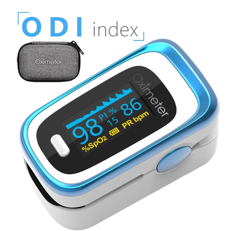 Medical Finger Pulse Fingertip OLED Portable Oximeter