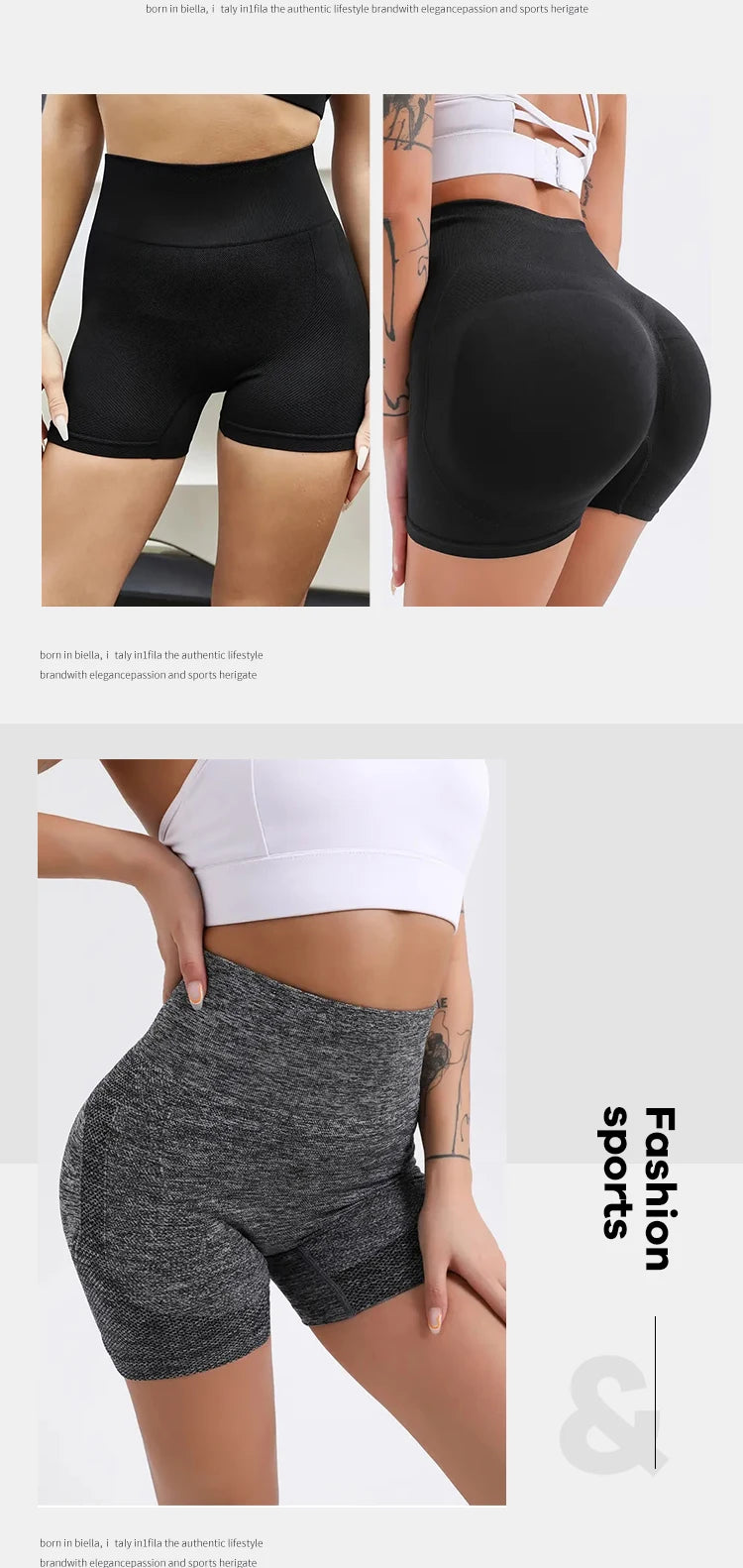 CZGUKE Women’s High Waist – Butt Lifting, Tummy Control, Yoga Shorts