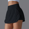Outdoor Sports High Waist Yoga Tennis Skirt – Breathable Athletic Fitness Skort for Women