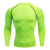 Men's Thermal Compression Shirt – Long Sleeve Running & Gym Workout Top
