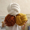 Aesthetic Knot Globe Plush Cushion