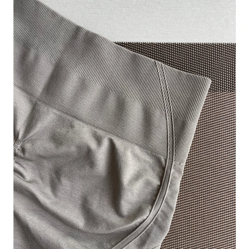 TKITK Women's High Waist Seamless Tight Shorts