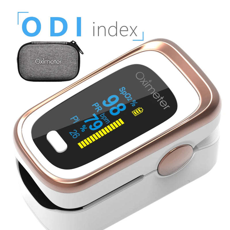 Medical Finger Pulse Fingertip OLED Portable Oximeter