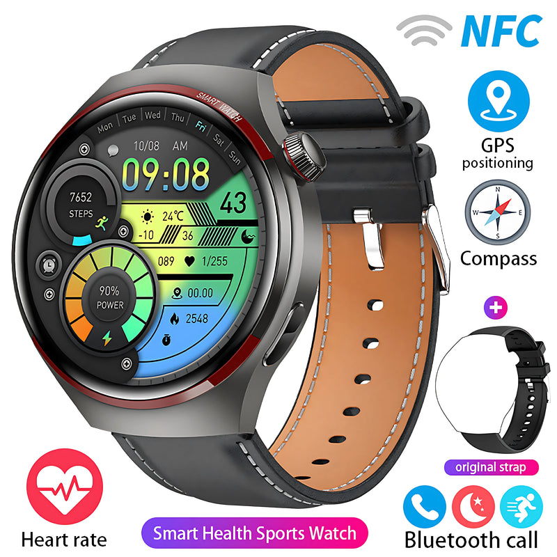 GT4 Pro Smart Watch with GPS & AMOLED Display