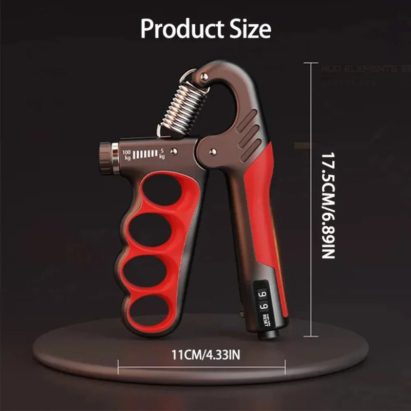 Adjustable Hand Grip Strengthener 5–100kg for Wrist and Forearm Training
