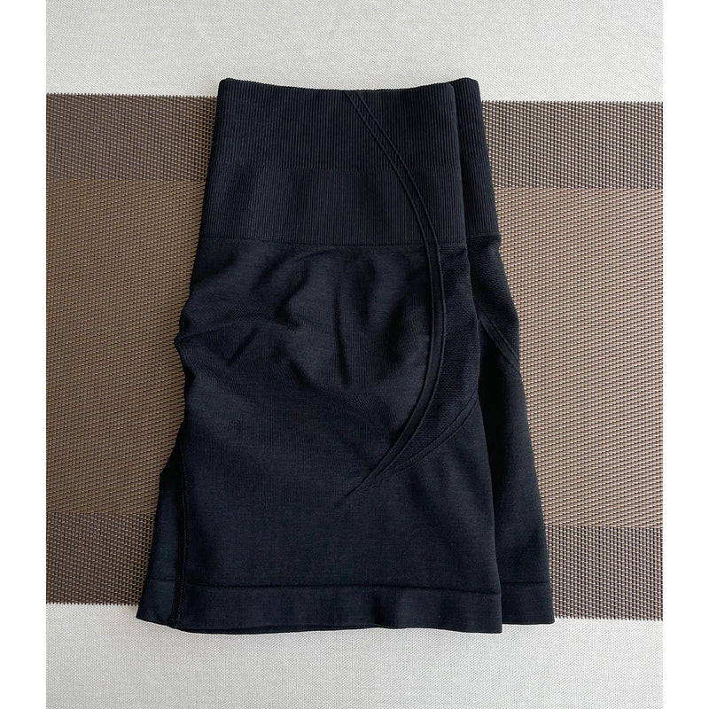 TKITK Women's High Waist Seamless Tight Shorts