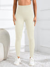 High-Waisted Seamless Ribbed Yoga Leggings – Women’s Fitness & Casual Wear