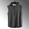 New Men’s Fashion Sportswear Hooded Sleeveless T-Shirt