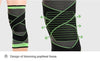 Knee Compression Sleeve with Adjustable Straps