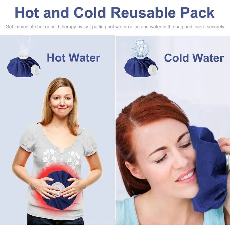 Reusable Ice Bag Bandage Wrap – Hot & Cold Compress for Knee, Ankle, Arm & Shoulder
