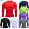 Summer Men’s Long Sleeve Sports T-Shirt