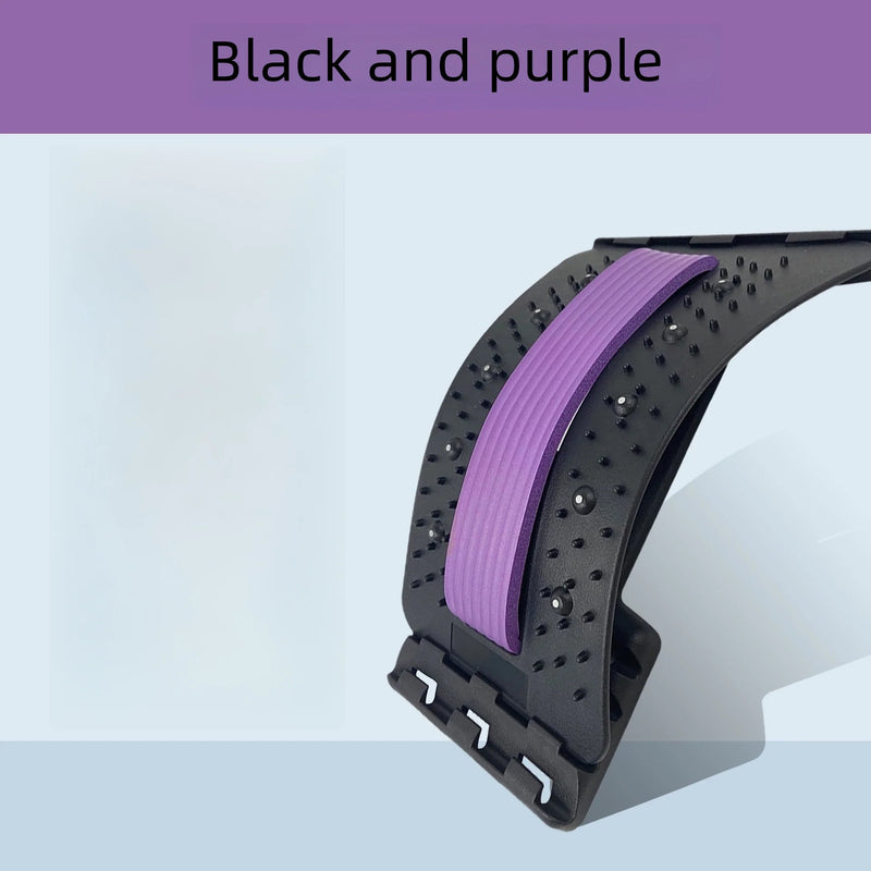 Lumbar Soothing Device To Relieve Pain Lumbar Stretcher Lumbar Massager Mat Yoga Fitness Pad Lumbar Vertebrae Back Corrector