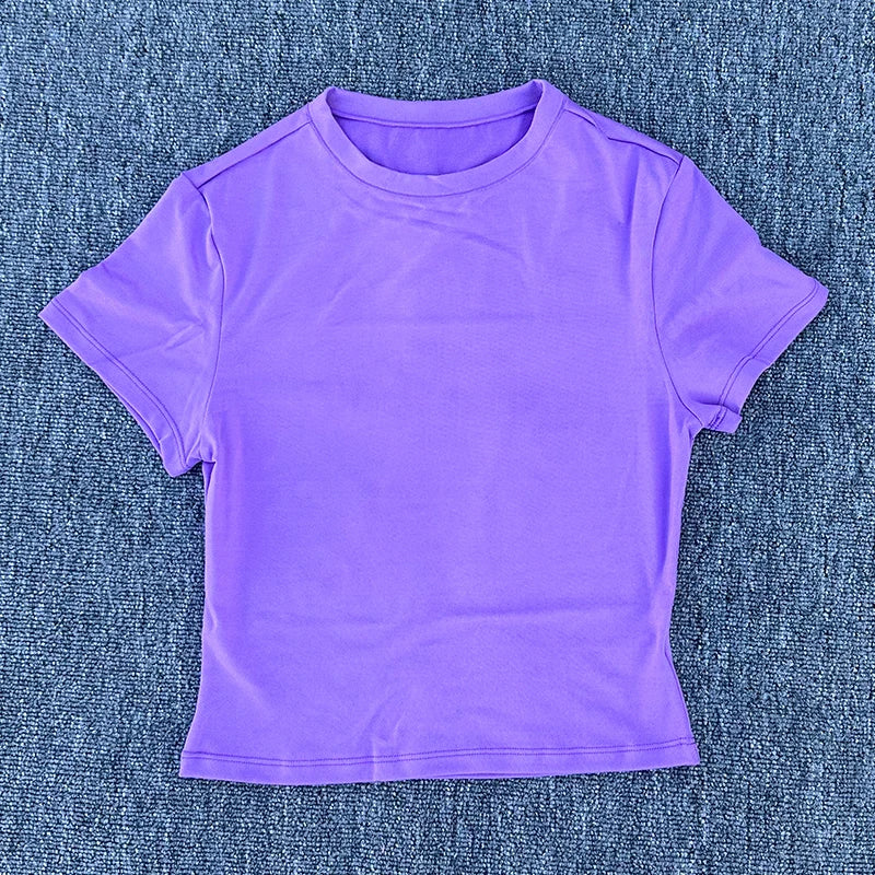 Women’s Tight-Fitting Quick-Dry Sports T-Shirt