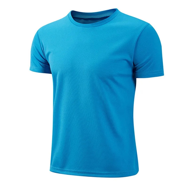 1pcs Men’s Running Shirt – Soccer Jersey Sportswear