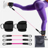 TPE Resistance Bands with Ankle Straps: