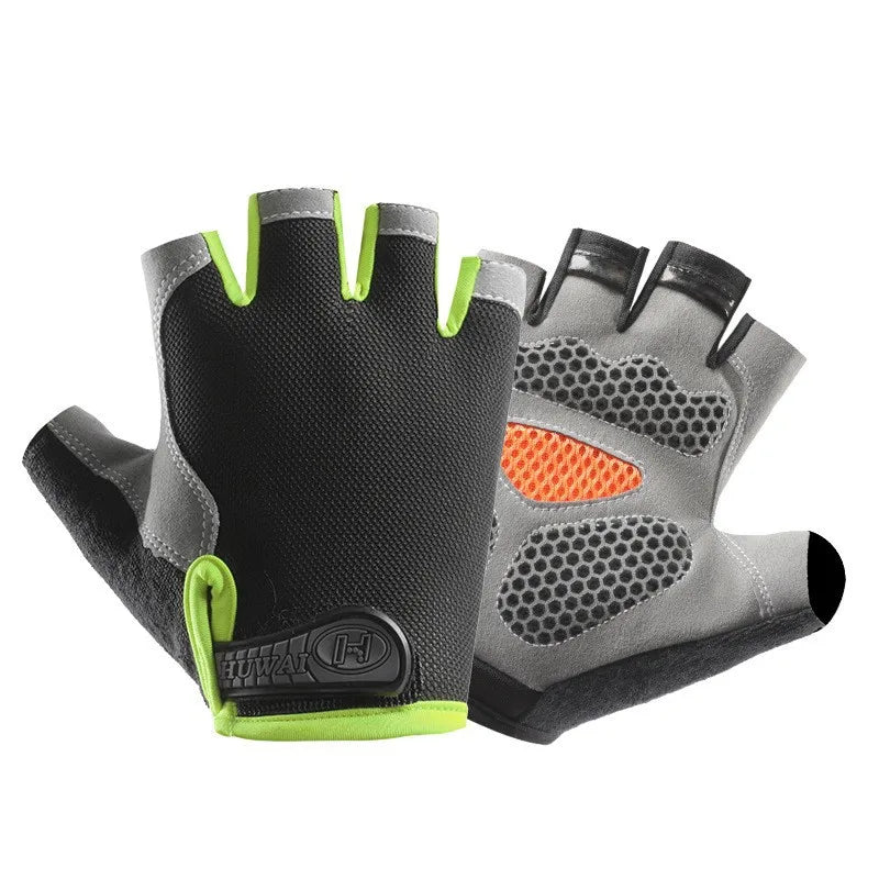 Non-Slip Breathable Gym Gloves for Weightlifting & Fitness
