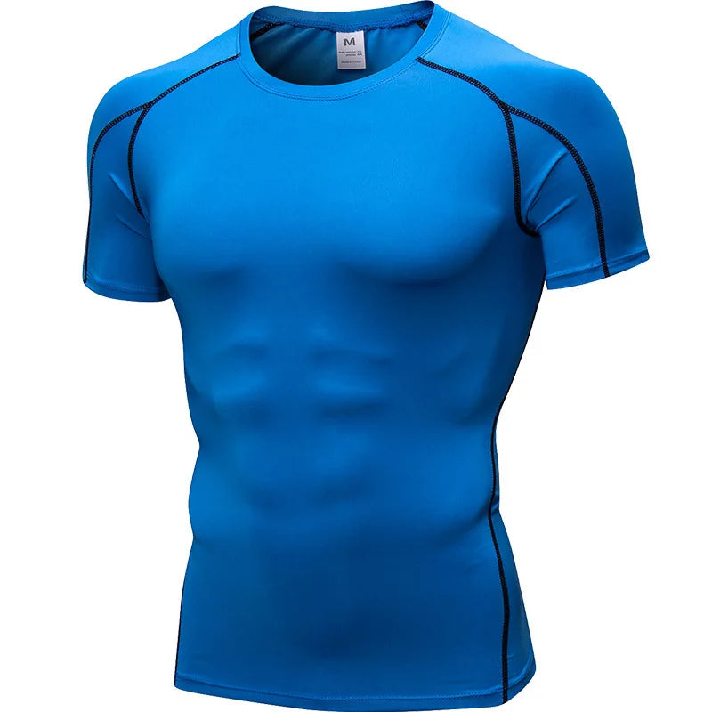Elastic Men's Sport Running Shirt