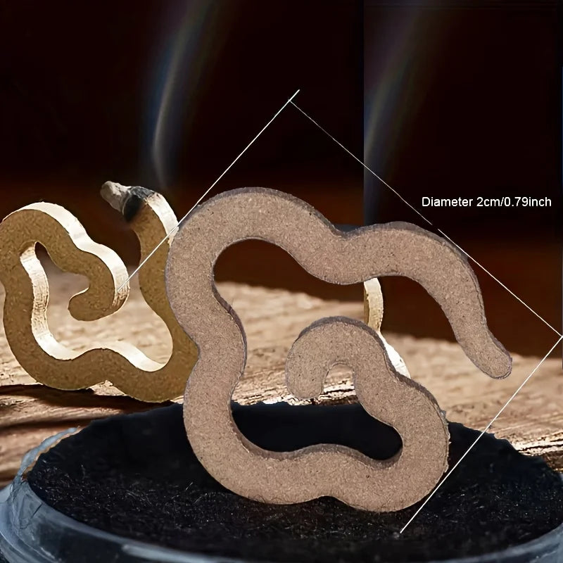 40 Wooden Aromatherapy Incense Sticks, Lavender Fragrance