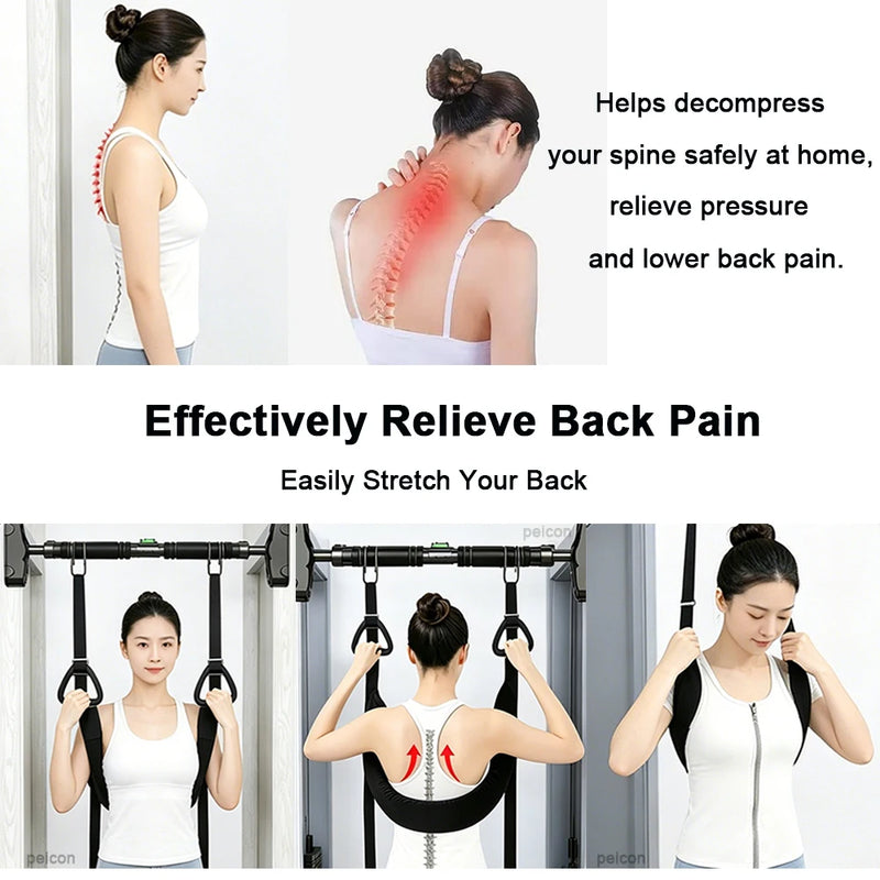 Portable Lumbar Traction Belt – Ergonomic Lower Back Support