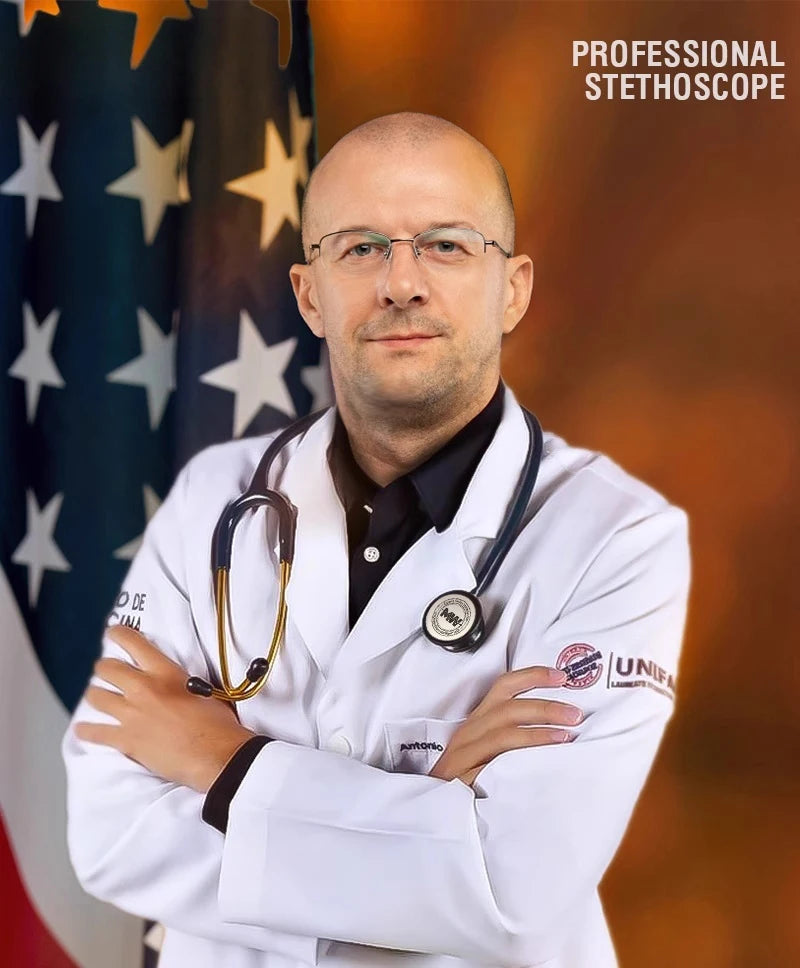 Medical Double-Sided Professional Stethoscope