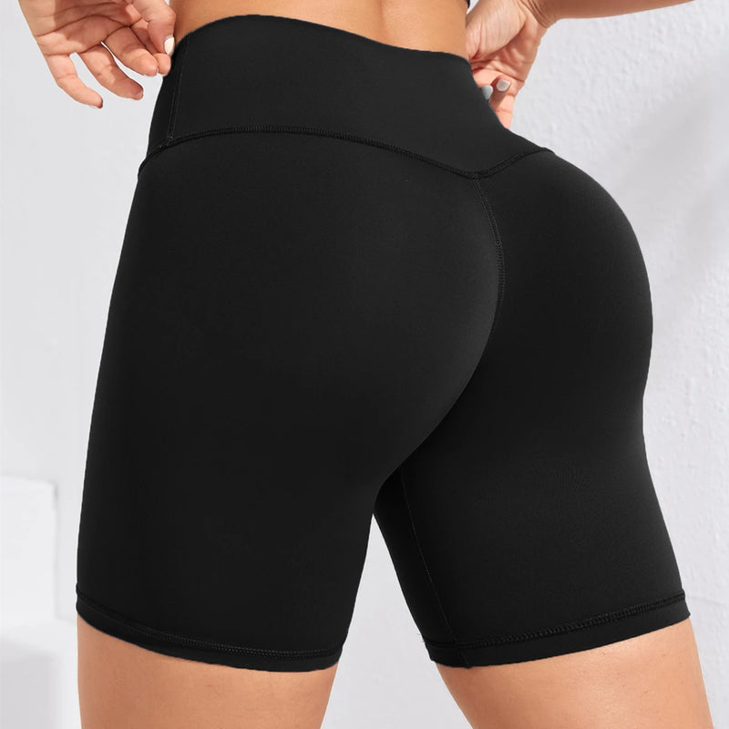 Women's Yoga & Fitness High Waist Shorts