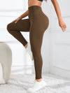 High-Waisted Seamless Ribbed Yoga Leggings – Women’s Fitness & Casual Wear